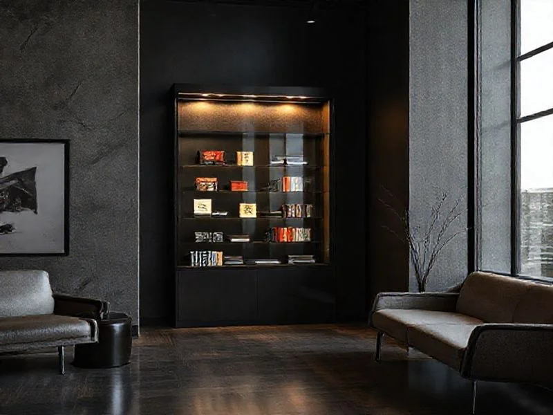 A fragmented, ancient-futuristic artifact, glowing with internal neon energy, floats within a dark, intricate chamber. The artifact's surface is a mosaic of polished obsidian and translucent, circuits-like glass, emitting soft cyan and magenta light. Geometric patterns are etched onto its surface, suggesting encoded information or a forgotten language.